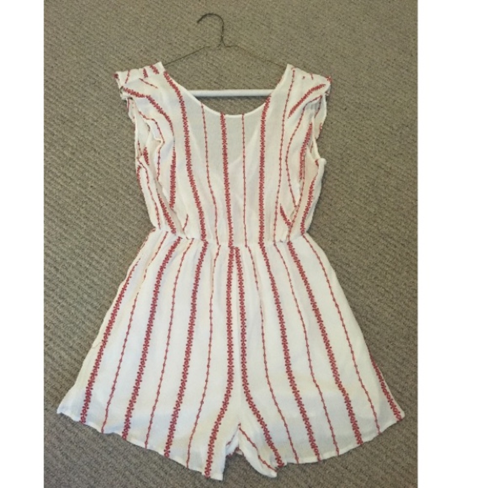Notdstroms Lush striped romper